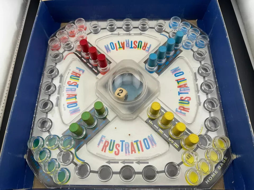 Kohner Bros. Frustration Board Game No. 310 Vintage 1964