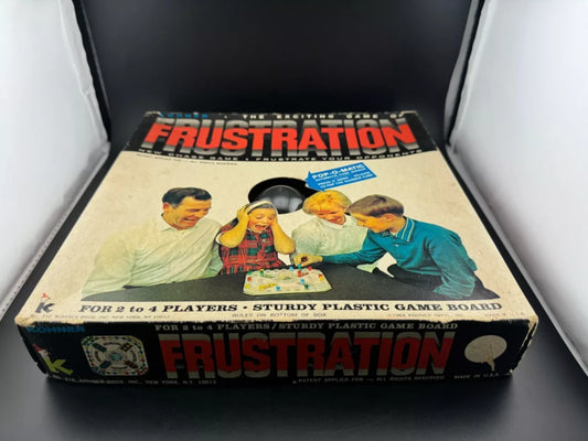Kohner Bros. Frustration Board Game No. 310 Vintage 1964