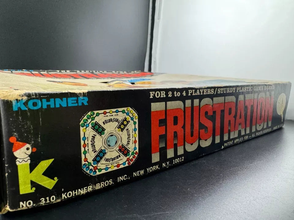 Kohner Bros. Frustration Board Game No. 310 Vintage 1964