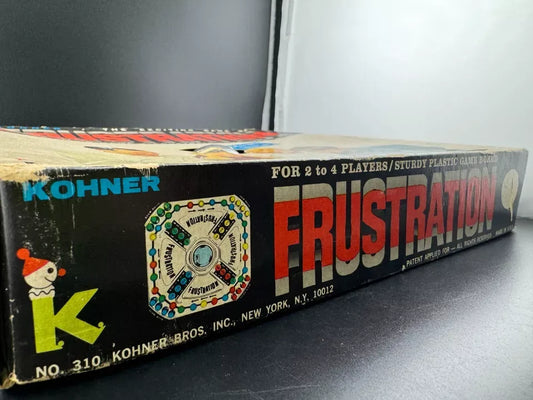 Kohner Bros. Frustration Board Game No. 310 Vintage 1964