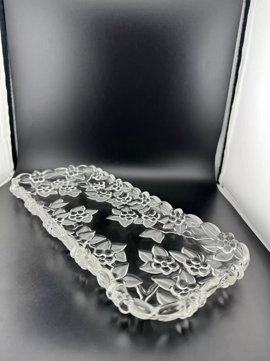 Mikasa Carmen Crystal Canape Tray