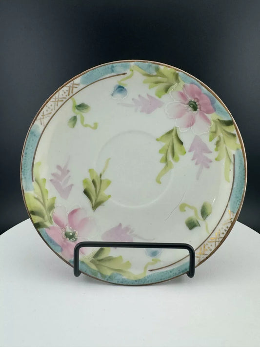 Vintage Nippon Hand Painted by The Jonroth Studios Saucer