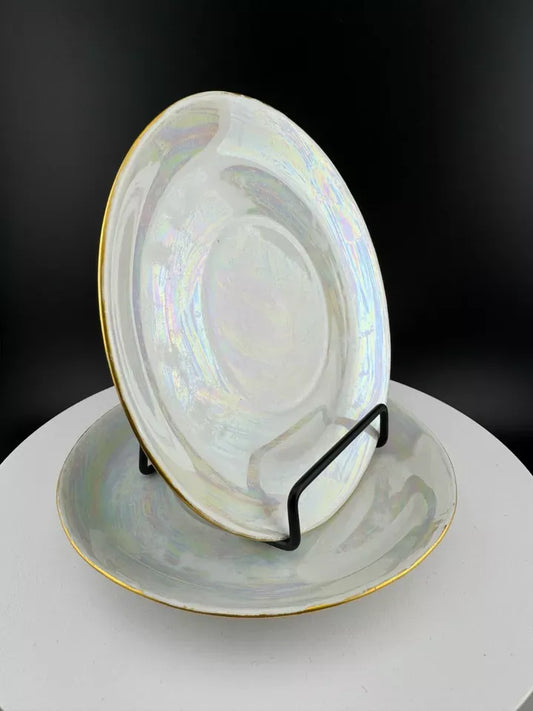 Vintage Lusterware Serviceware - Rosenthal Bavaria Tea - Saucer Only