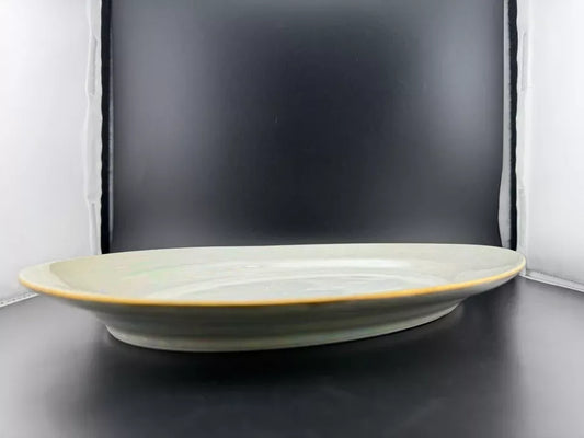 Vintage Gold Rimmed Lusterware Serving Platter
