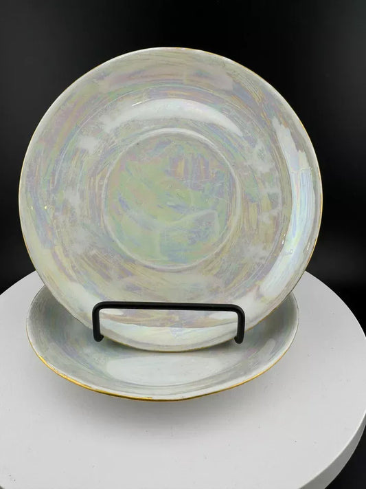 Vintage Lusterware Serviceware - Rosenthal Bavaria Tea - Saucer Only