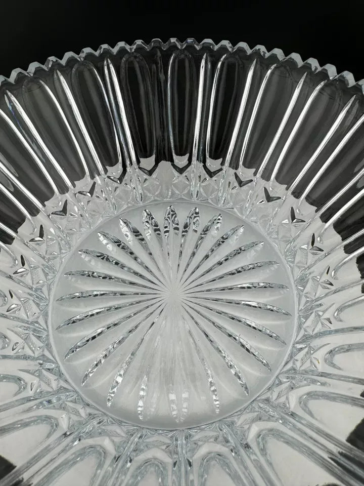 The Louvre Collection Hand Crafted Lead Crystal Bowl 8''