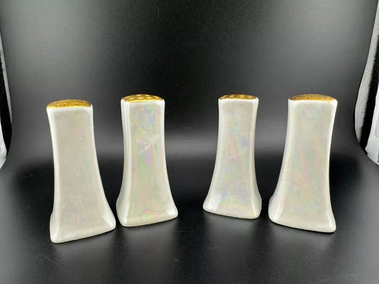 Vintage Lusterware Salt and Pepper Set