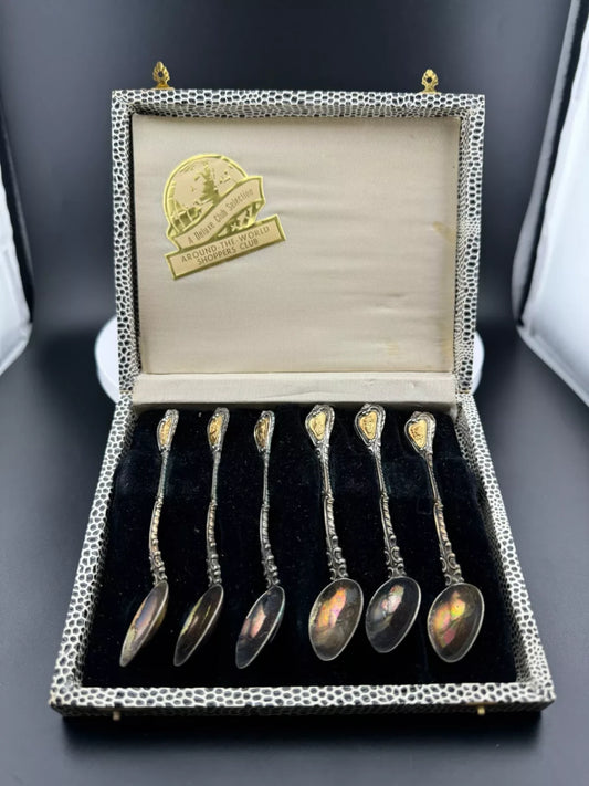 A Deluxe Club Selection, Around the World Shoppers Club Demitasse Spoon Set