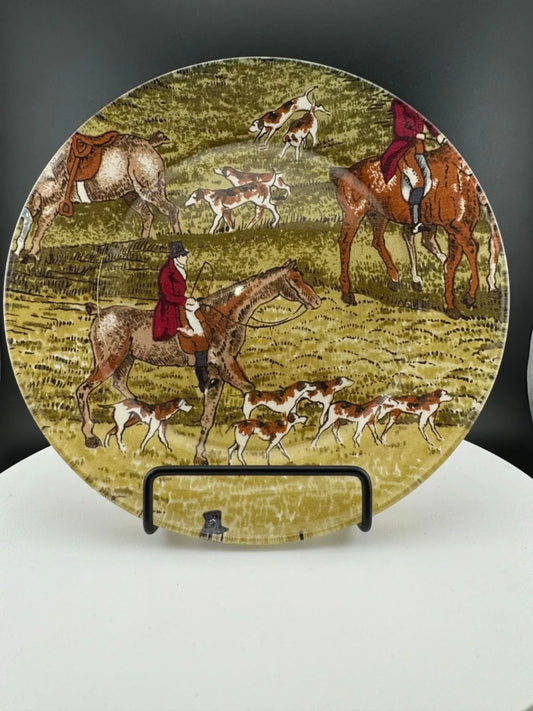 Foxhunt Theme Decorative 7' Plate