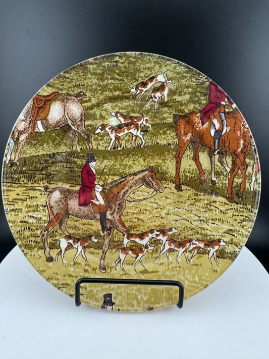 Foxhunt Theme Decorative 7' Plate