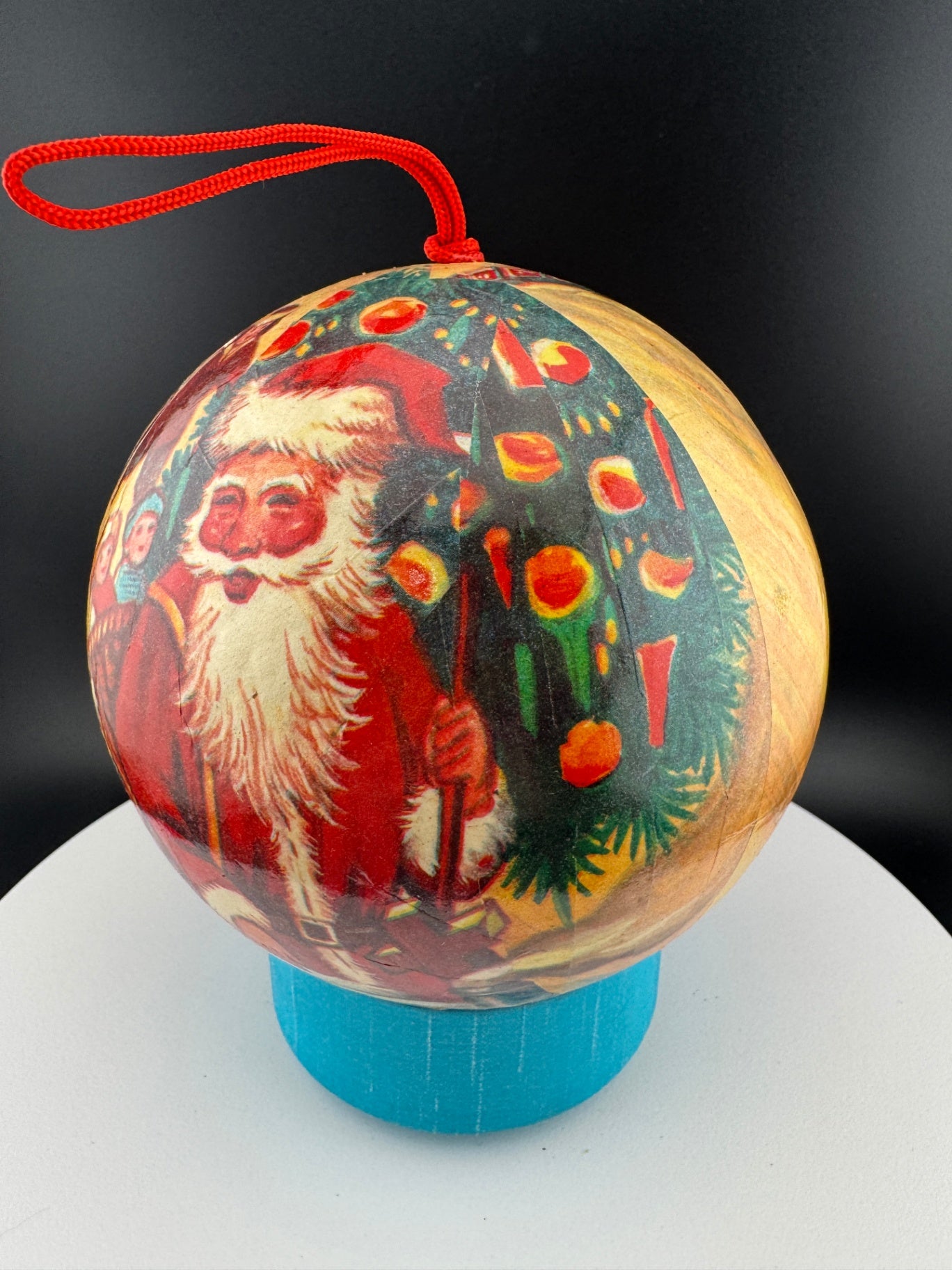 Vintage Paper Mâché Ornament