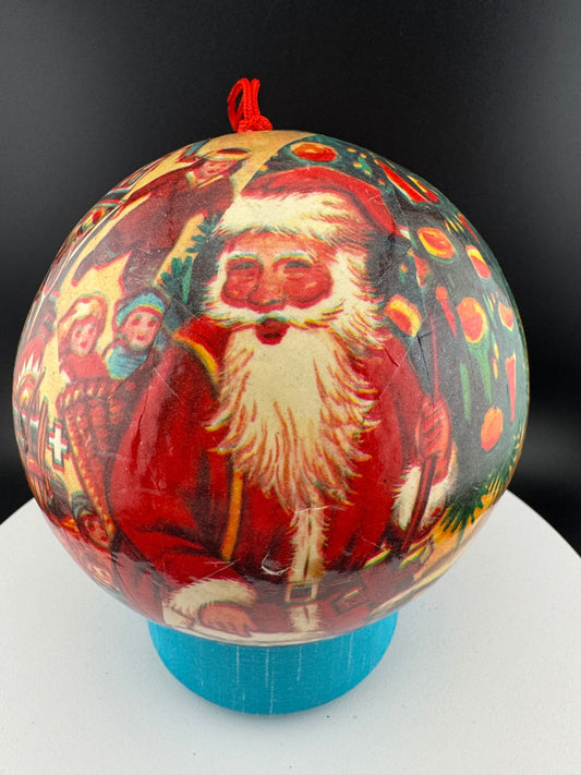 Vintage Paper Mâché Ornament