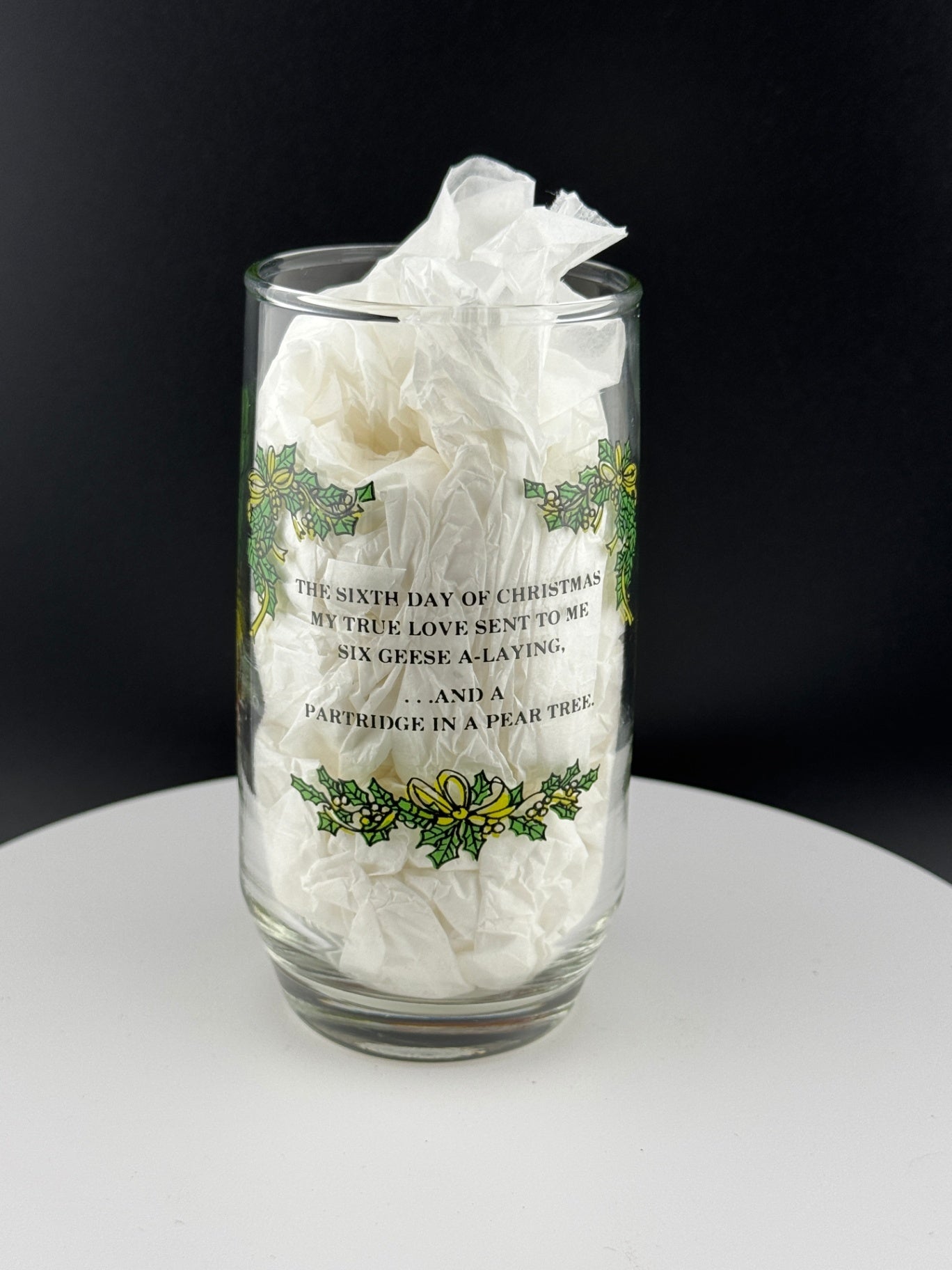 12 Days of Christmas Glasses Replacement - 6th Day