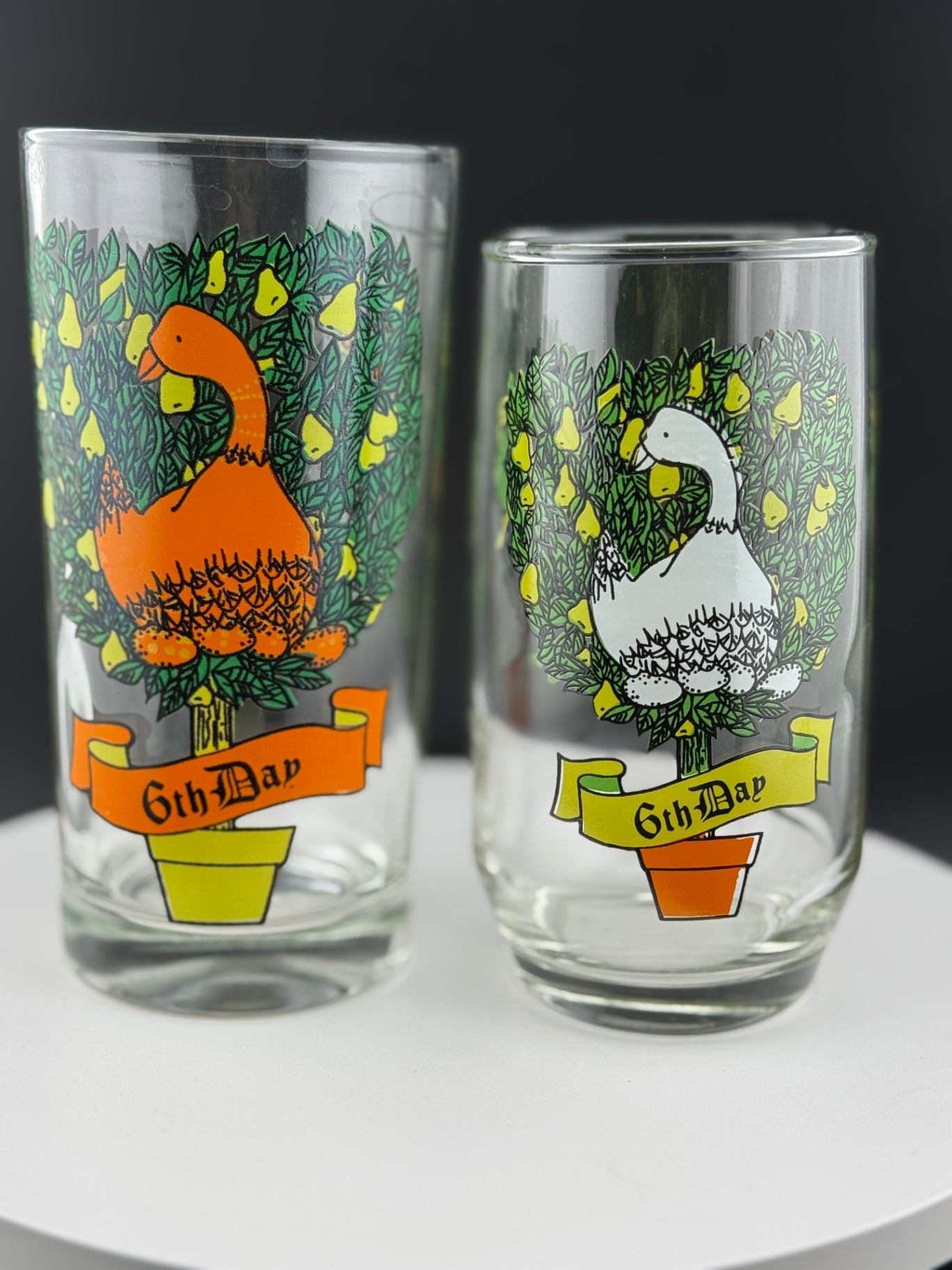 12 Days of Christmas Glasses Replacement - 6th Day