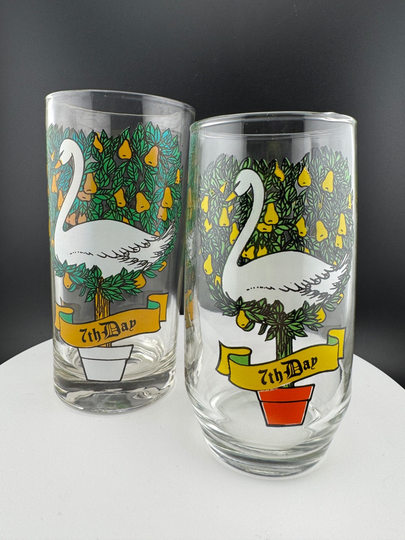 12 Days of Christmas Glasses Replacement - 7th Day