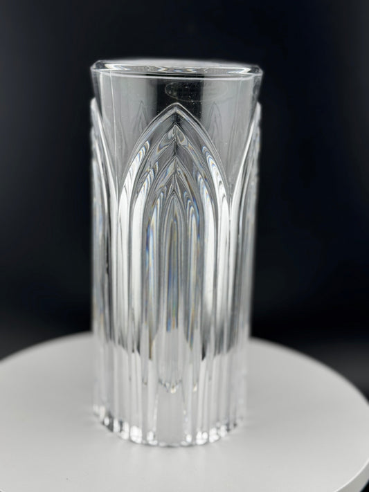 Vintage 24% Lead Crystal Chimney Candle Shade