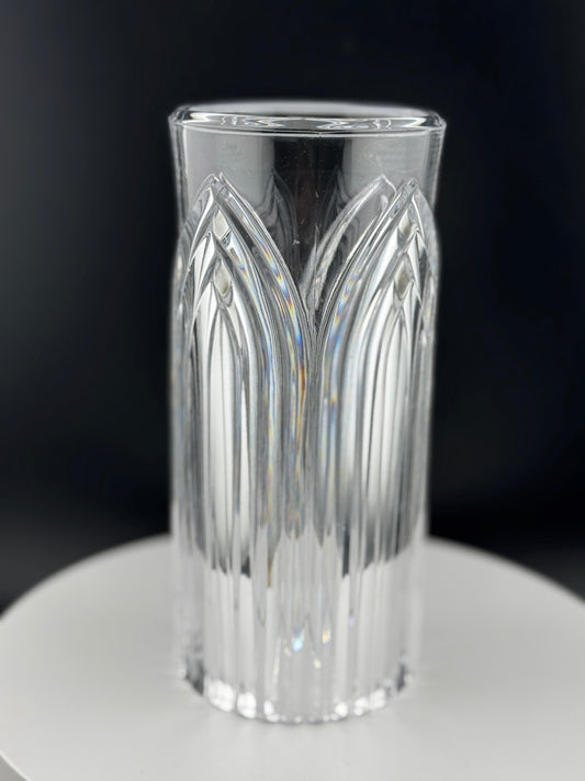 Vintage 24% Lead Crystal Chimney Candle Shade