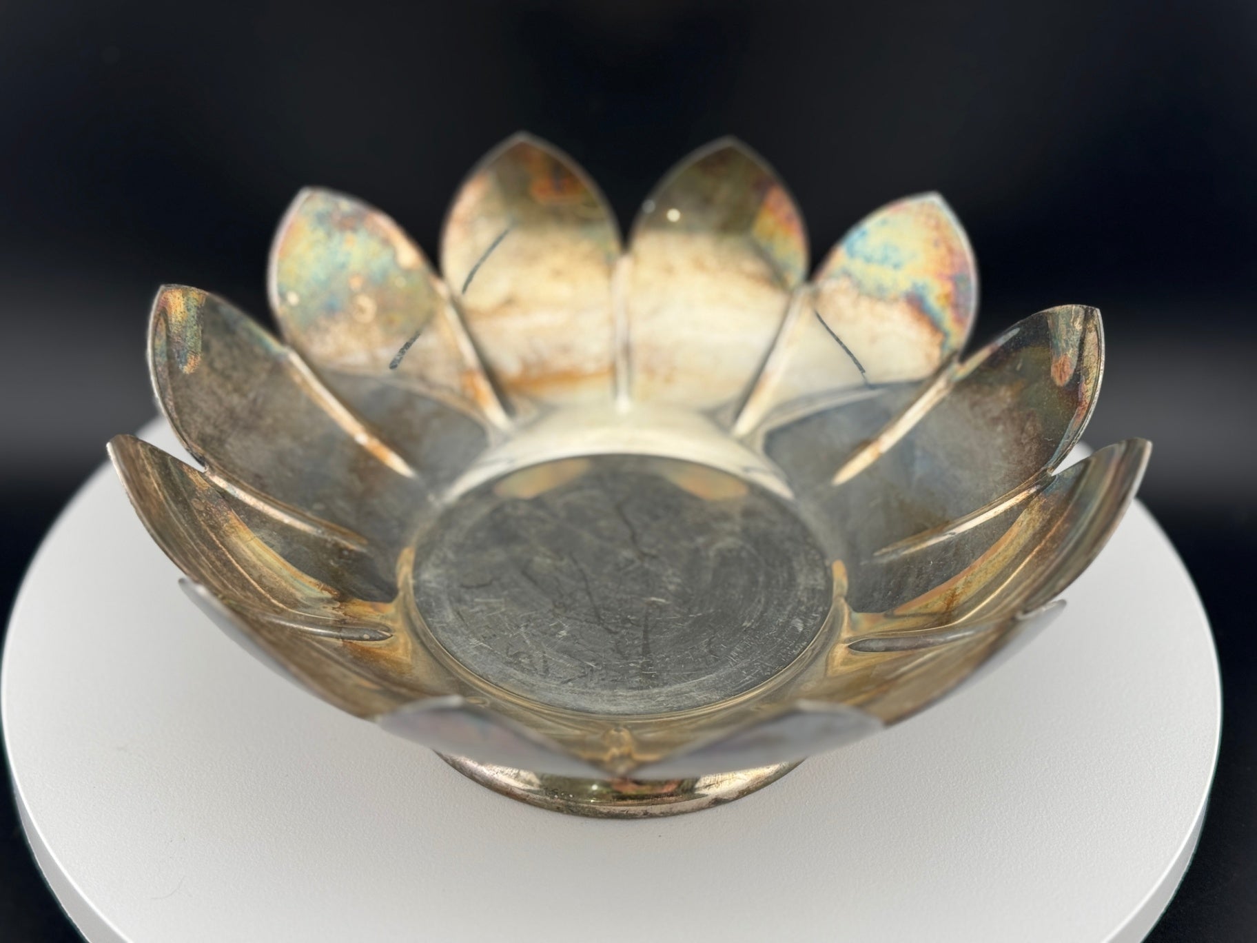Reed & Barton 2-Piece Lotus Centerpiece
