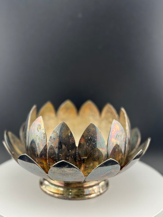 Reed & Barton 2-Piece Lotus Centerpiece