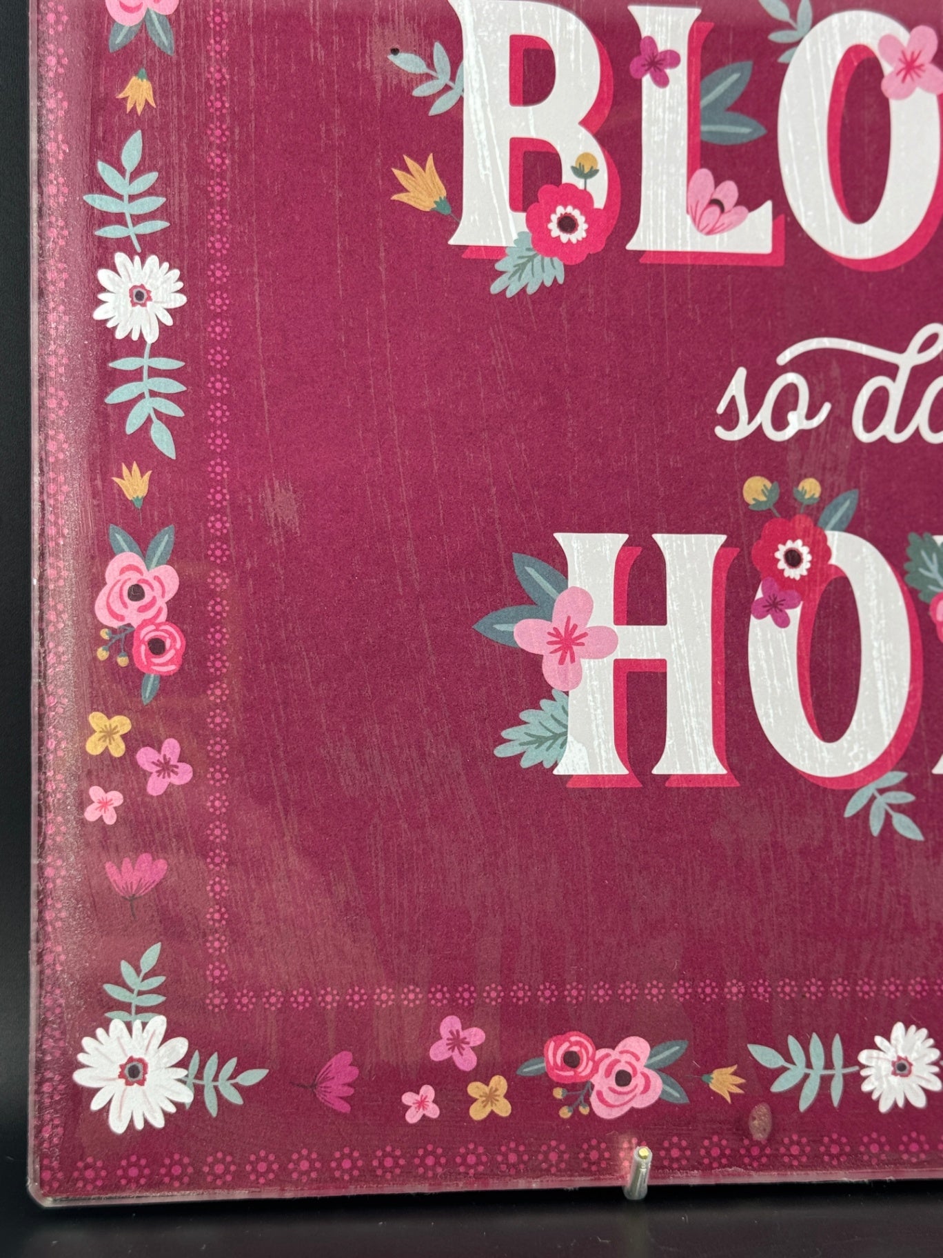 Where Flowers Bloom Decoupage Art