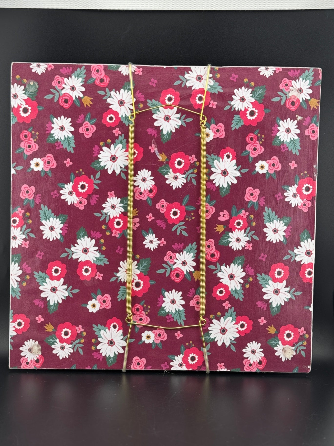 Where Flowers Bloom Decoupage Art