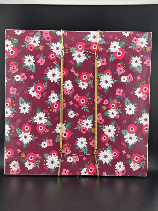 Where Flowers Bloom Decoupage Art