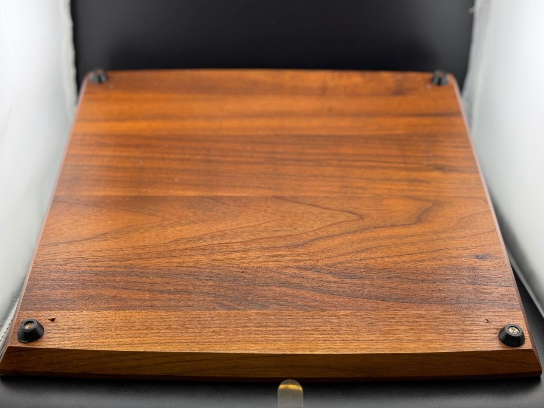 Mid Century Teak Cheese Tray by Georges Briard