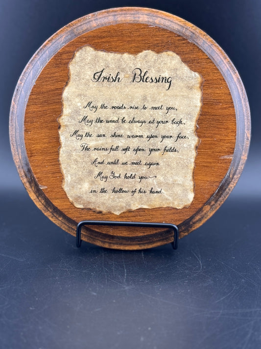 Handmade Irish Blessing Art
