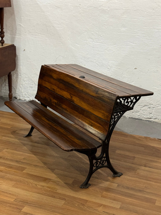 19th Century Double Bench School Desk