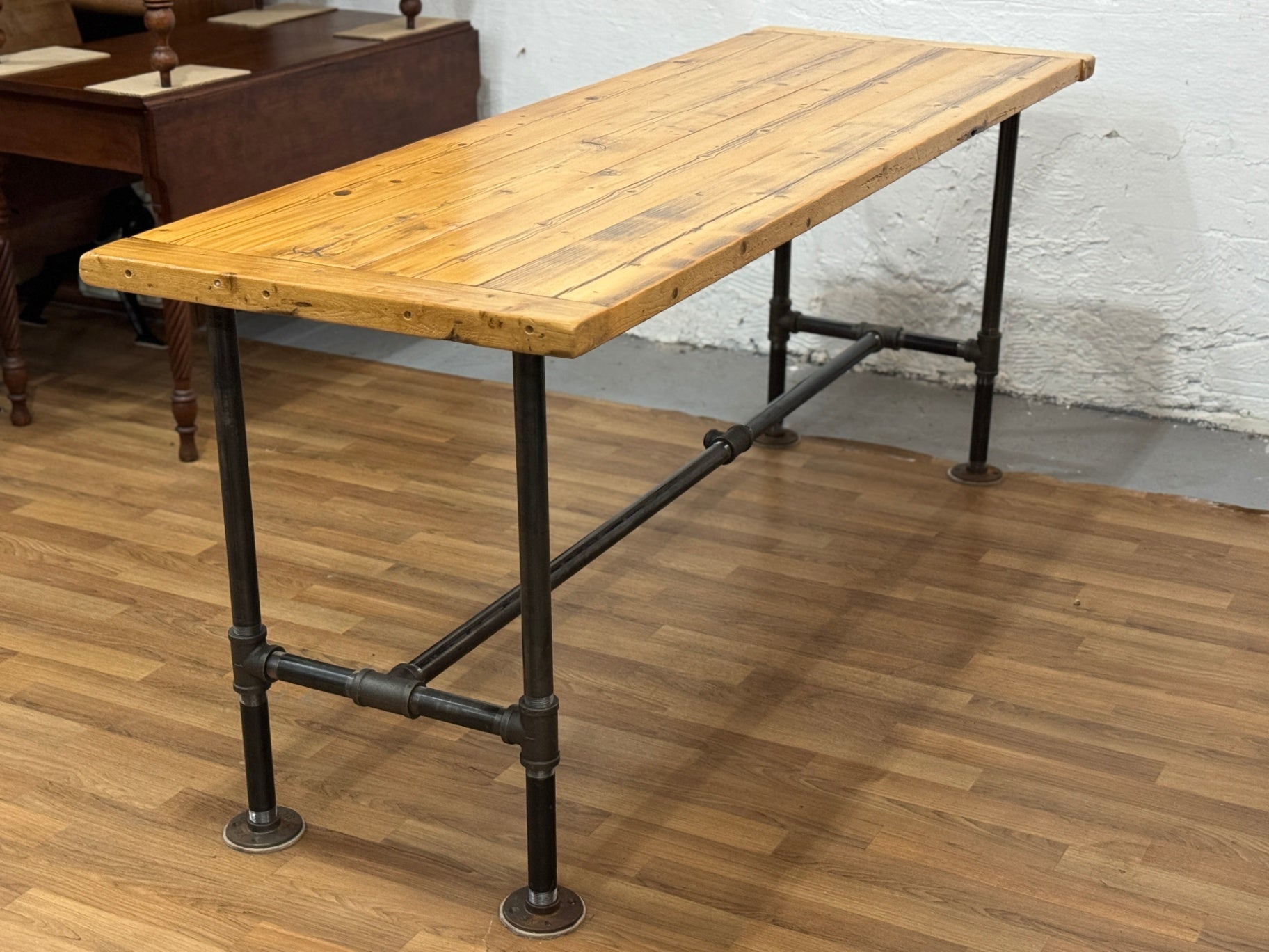 Hand Crafted Industrial Style Table