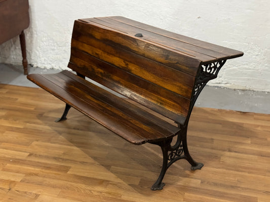 19th Century Double Bench School Desk