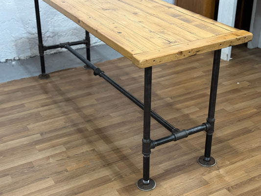 Hand Crafted Industrial Style Table