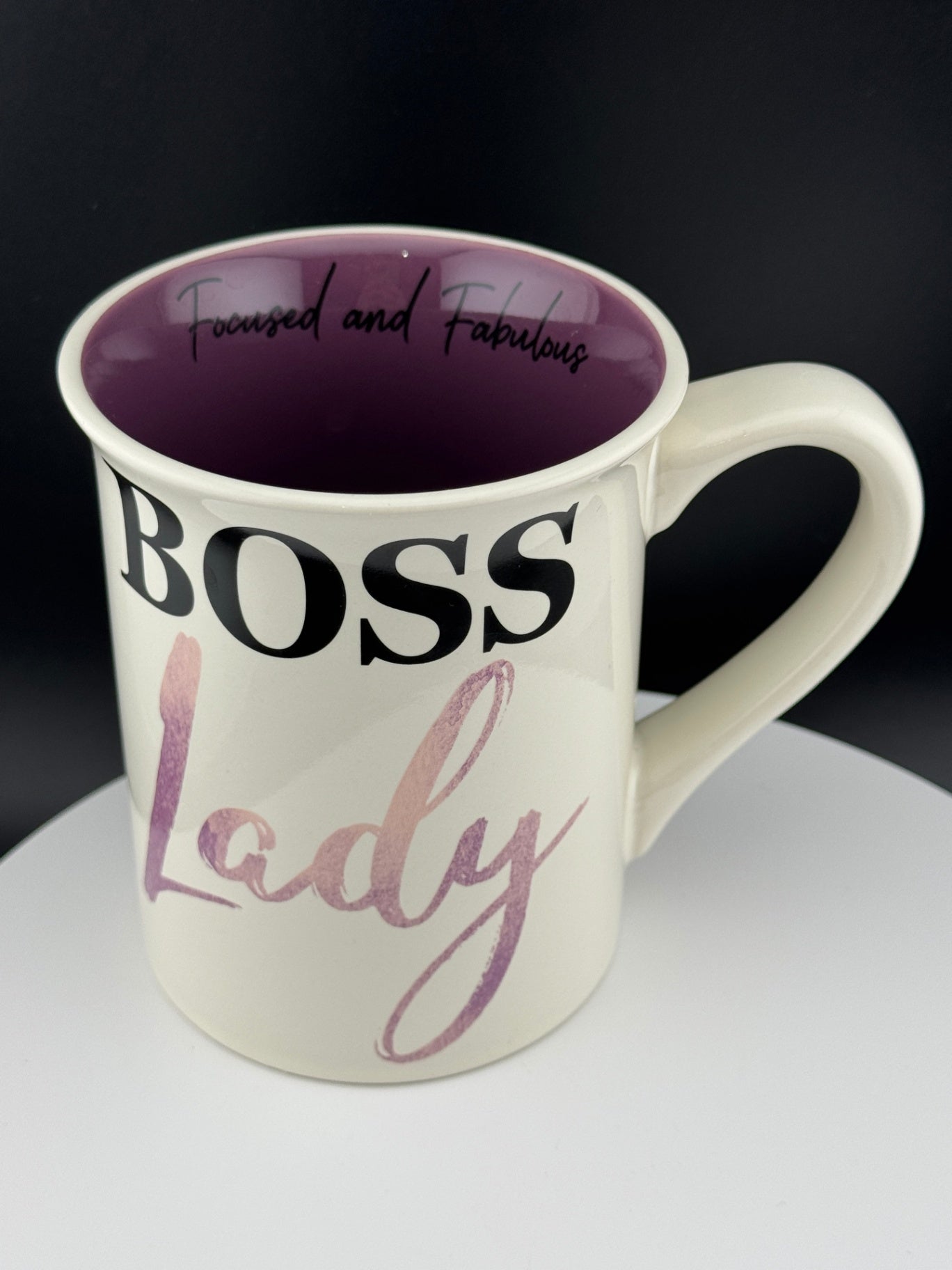 "Boss Lady" Mug by Our Name Is Mud