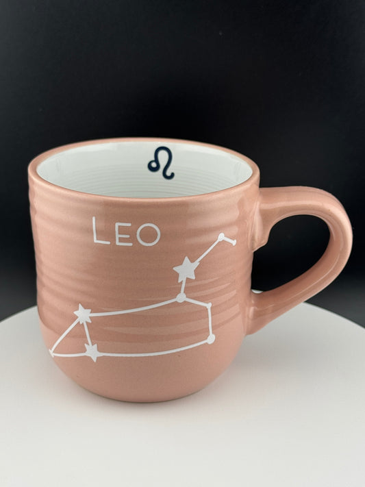 LEO Constellation Pink Mug