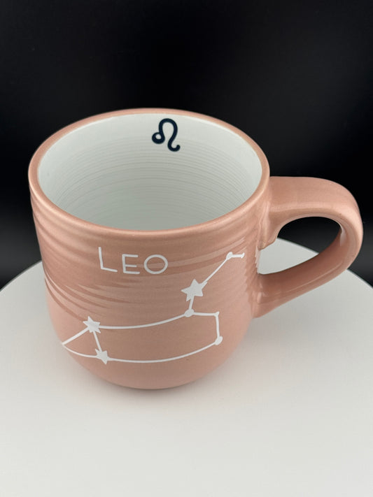 LEO Constellation Pink Mug