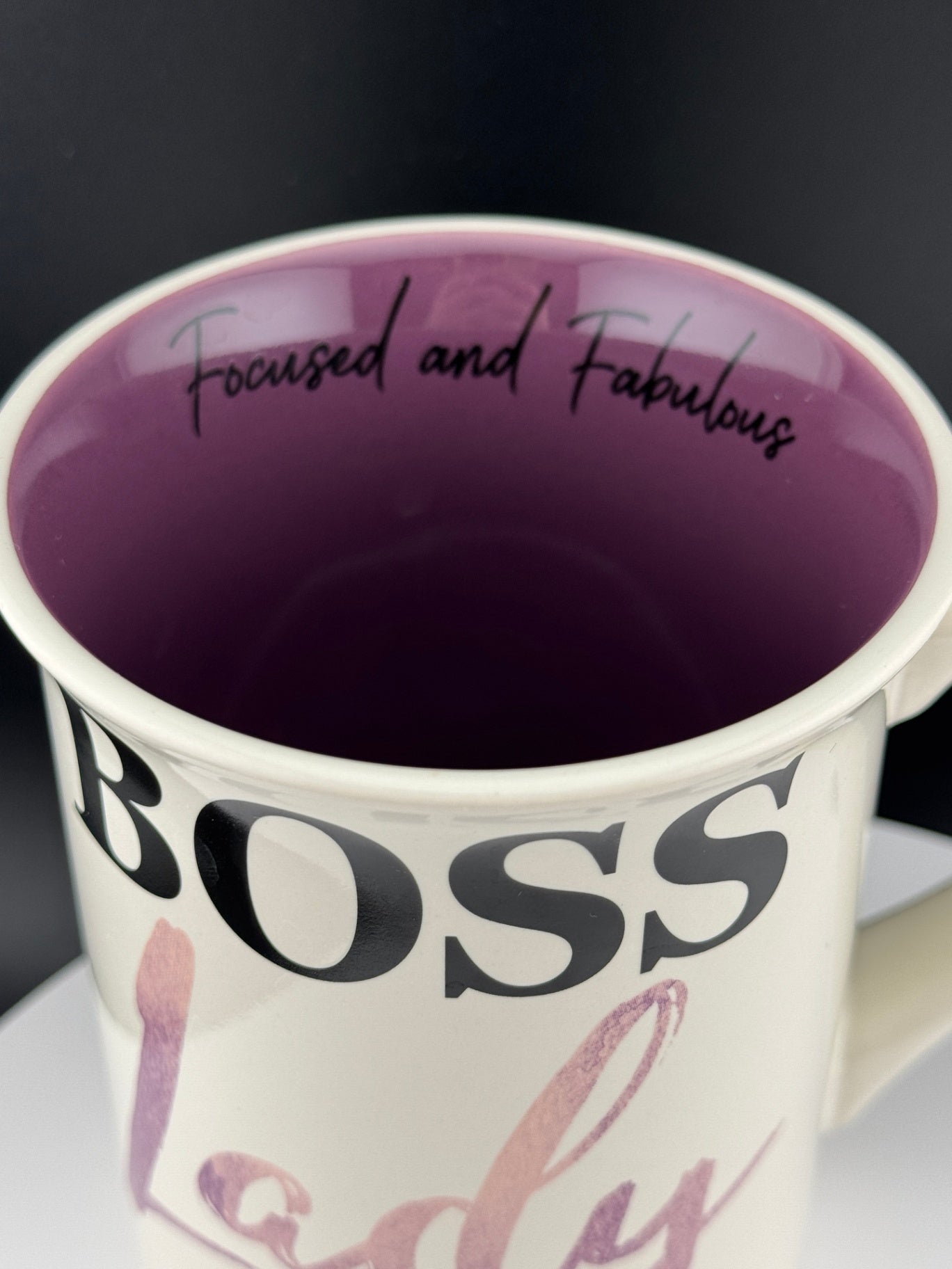 "Boss Lady" Mug by Our Name Is Mud