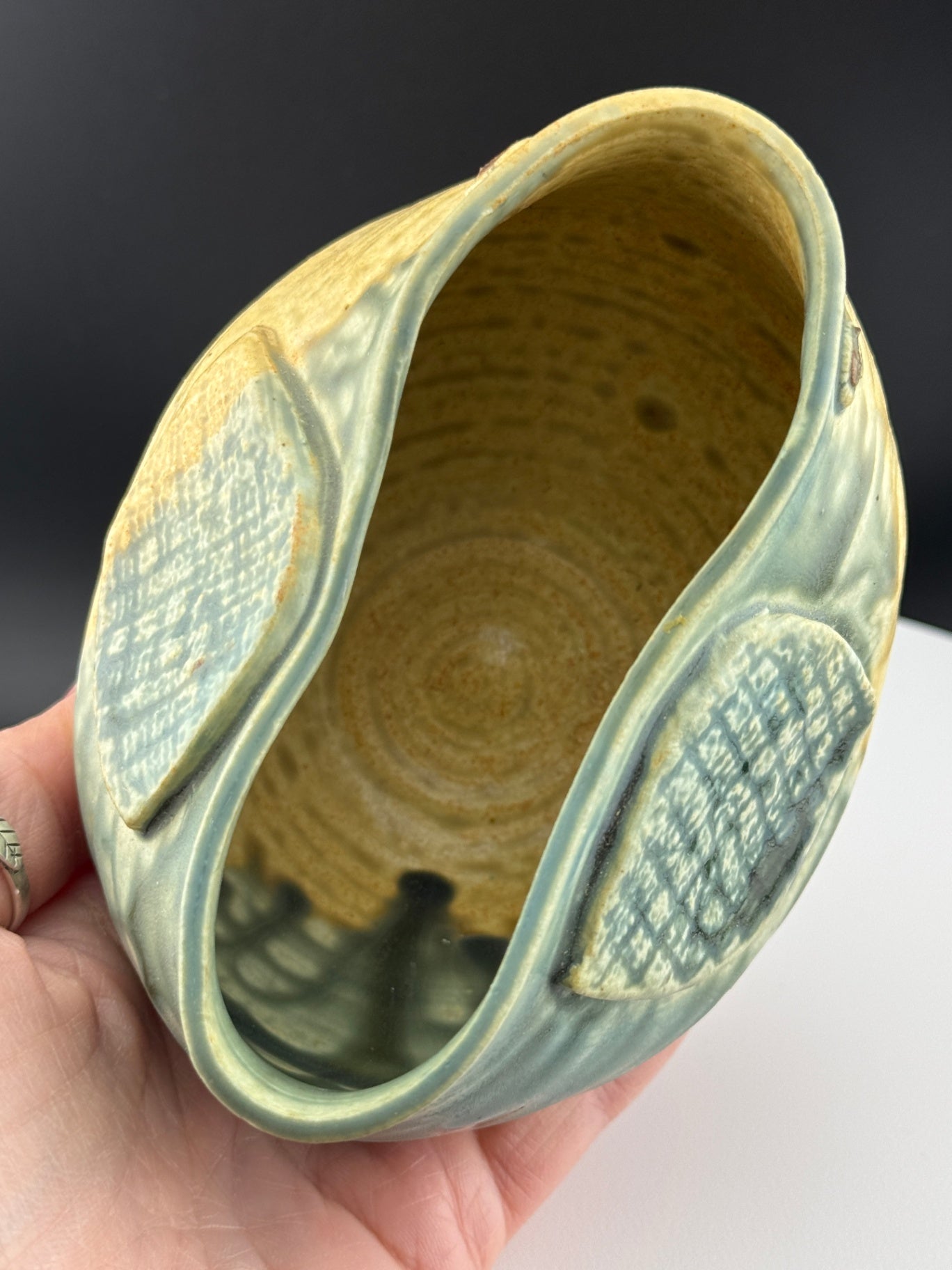"A Bird in Hand" Pottery Bowl