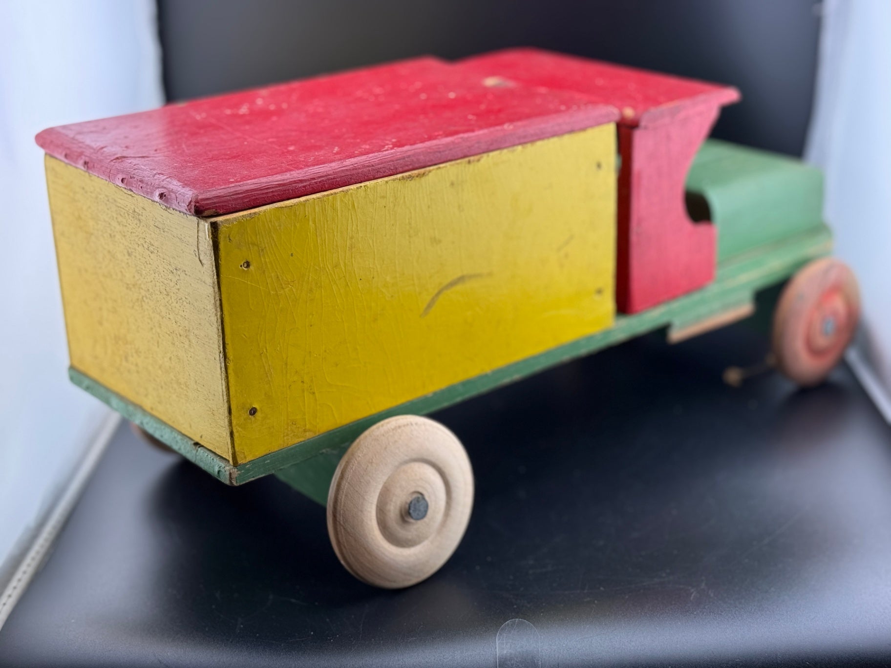 Vintage Wood Toy Truck