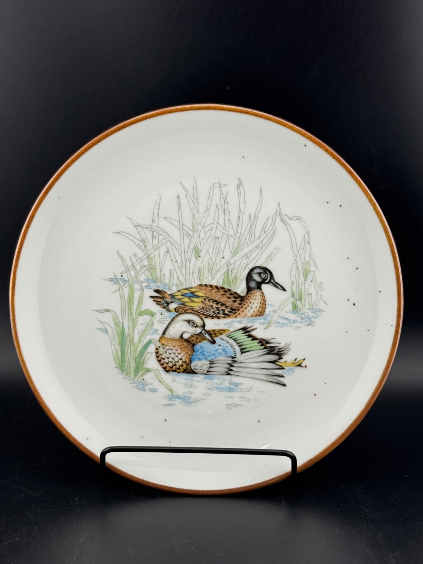 Set of 4 Wild Game Bird Plates by Andrea by Sadek