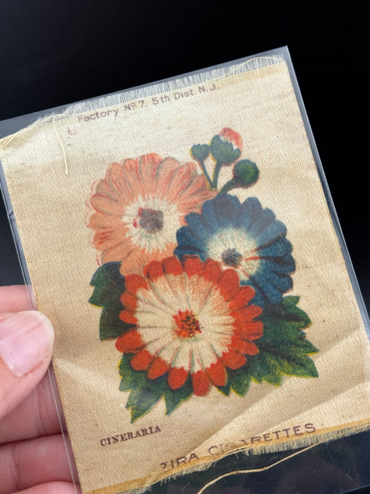 Antique Flower Cigarette Silk