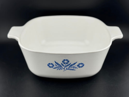 Cornflower Blue by Corning -  1.5 Quart Square Casserole No Lid