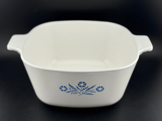 Cornflower Blue by Corning -  1.75 Quart Square Casserole No Lid