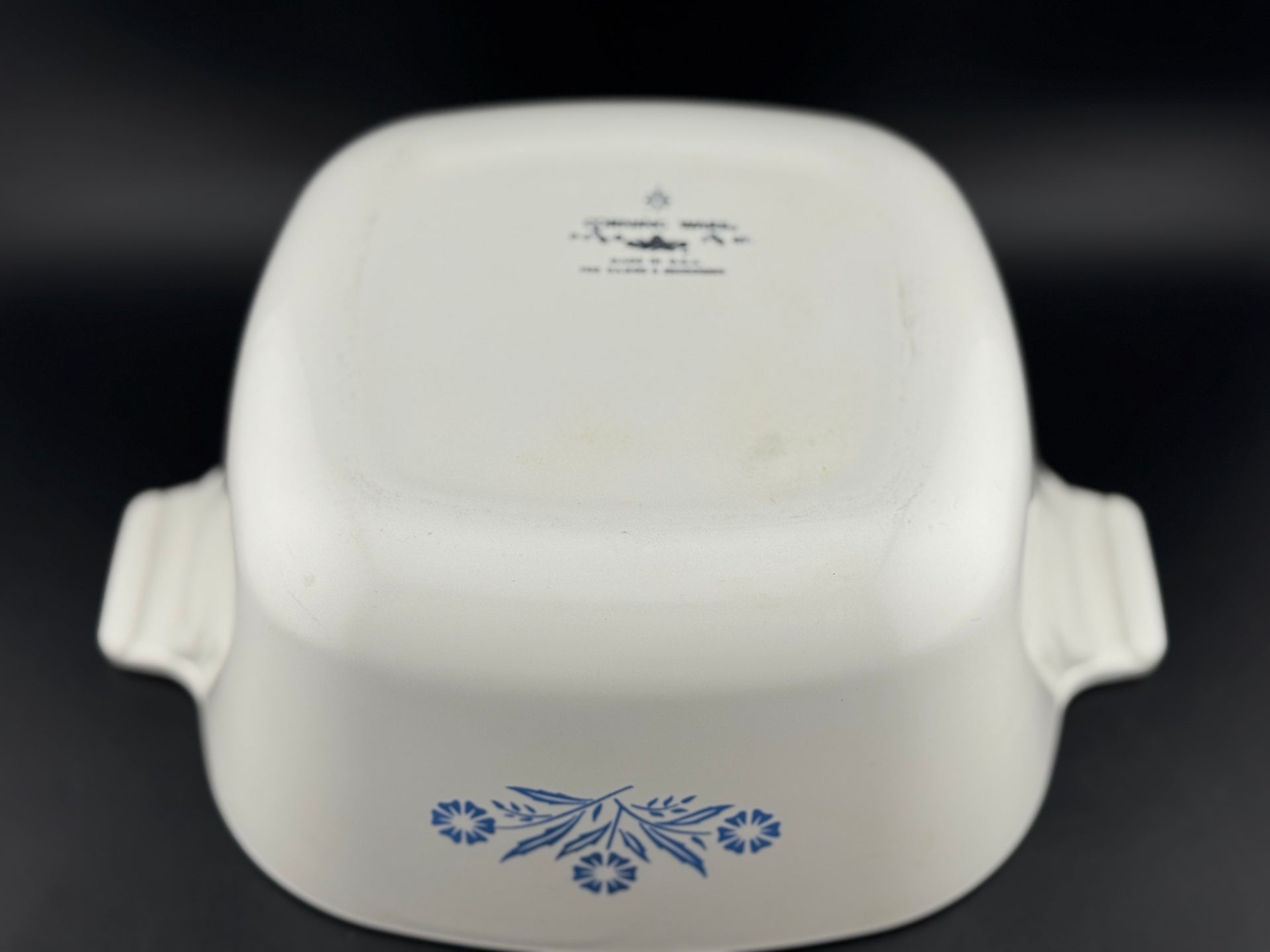 Cornflower Blue by Corning -  1.75 Quart Square Casserole No Lid