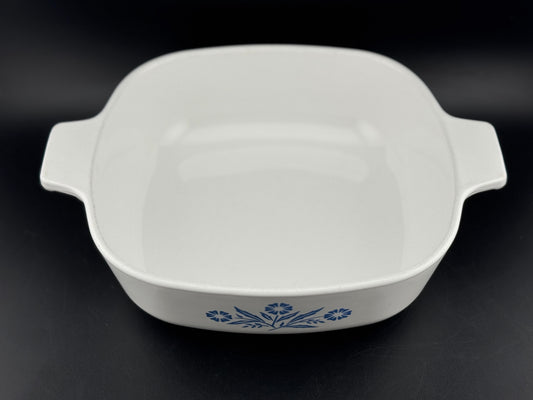 Cornflower Blue by Corning -  1 Quart Square Casserole No Lid
