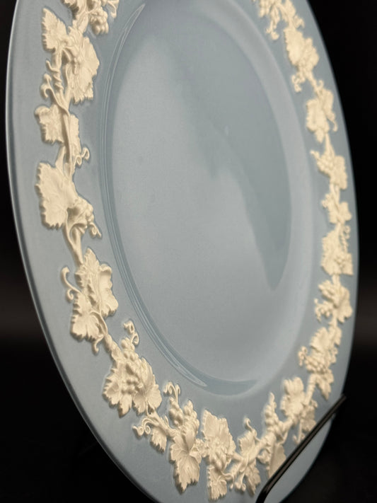 Wedgewood Queen's Ware Cream on Lavender 10.5" Plate - Set of 5