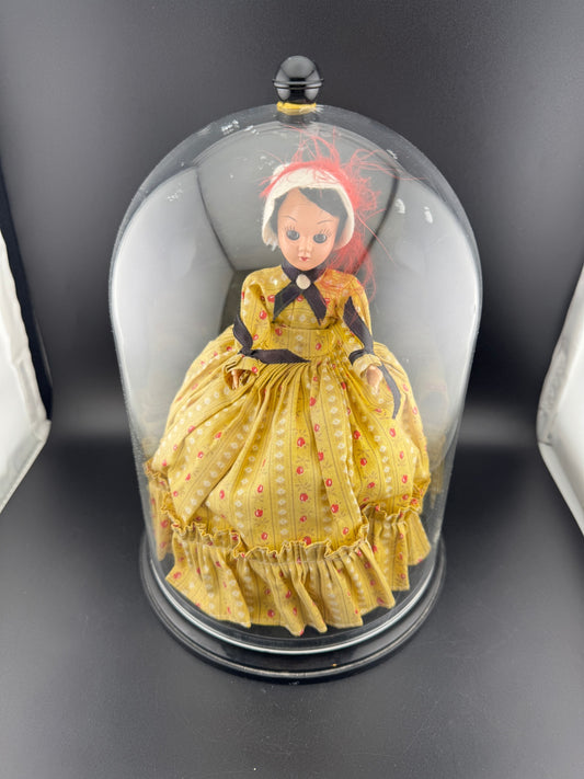 Vintage Doll in a Cloche