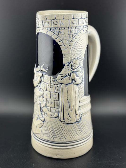 Vintage West German Stoneware Pitcher