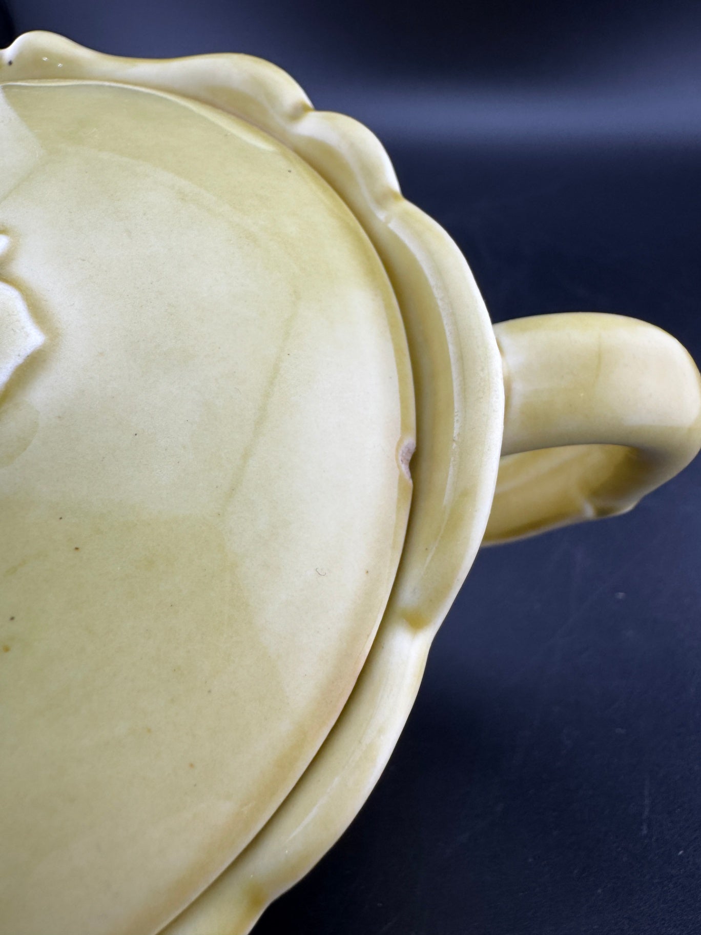 Woodfield Golden Fawn Sugar Bowl with Lid by Steubenville