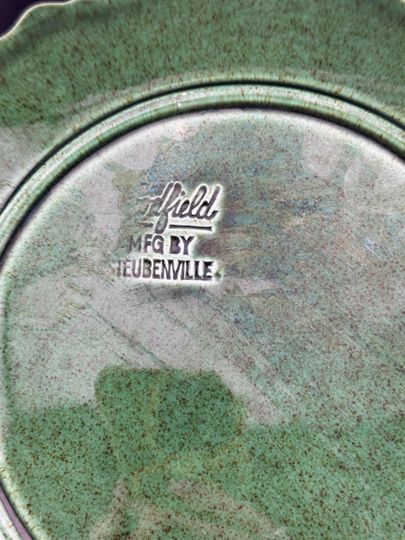 Woodfield Tropic Green 10.5" Plate by Steubenville