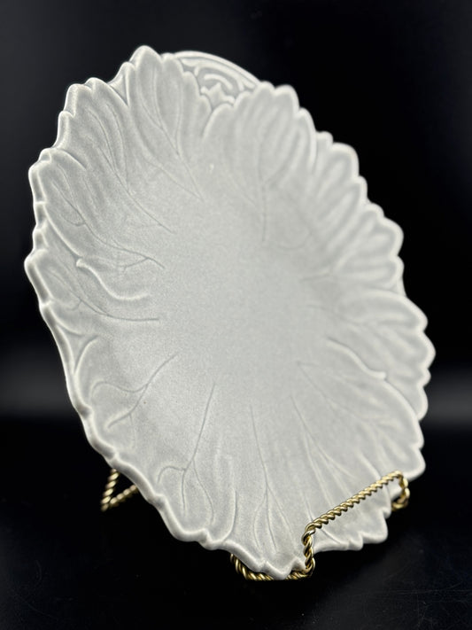 Woodfield Dove Gray 10.5" Plate by Steubenville